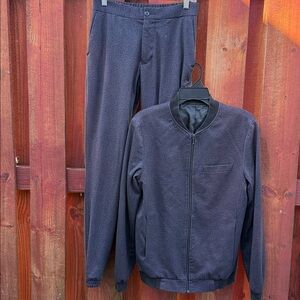 Topman Navy Suit Set Size 36